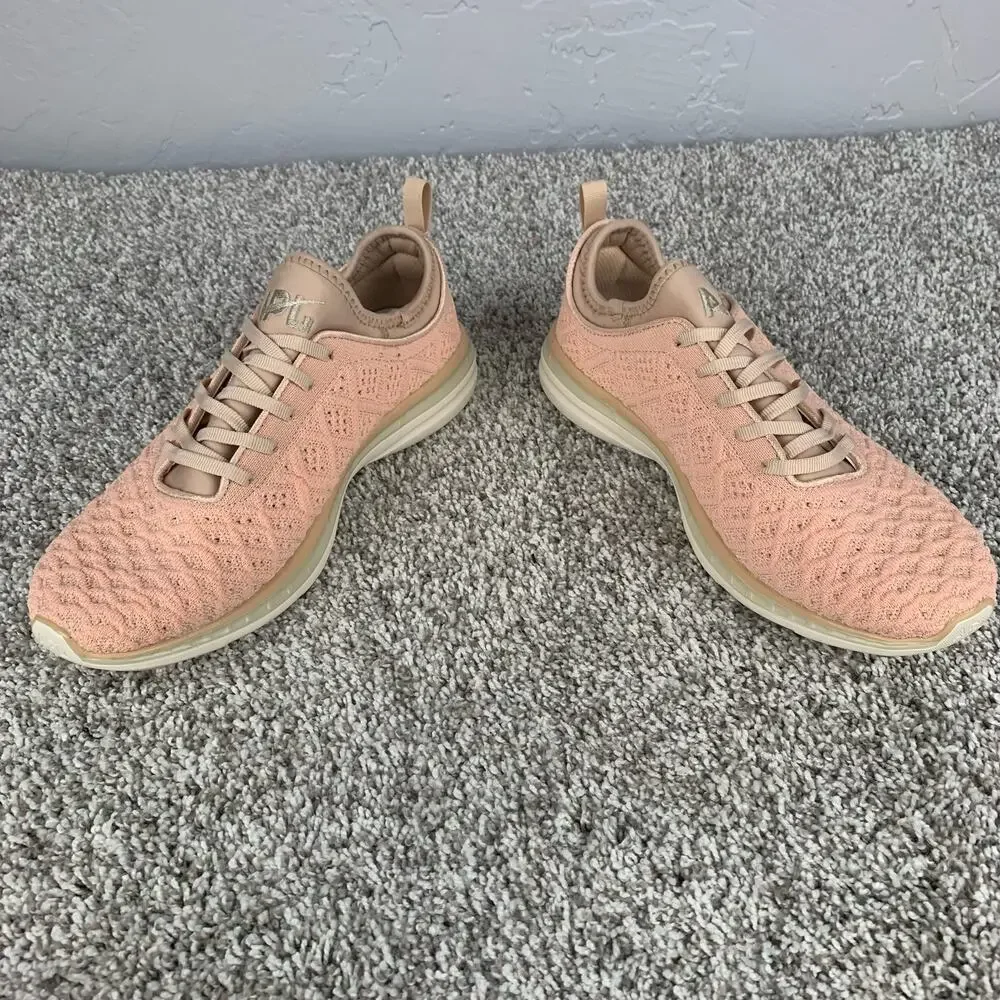 APL Techloom Phantom Sneakers Womens Size 9 Orange Athletic Shoes NWOT